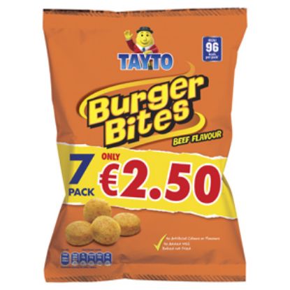 Picture of Tayto Burger Bites 7pk  PM €2.50  x12